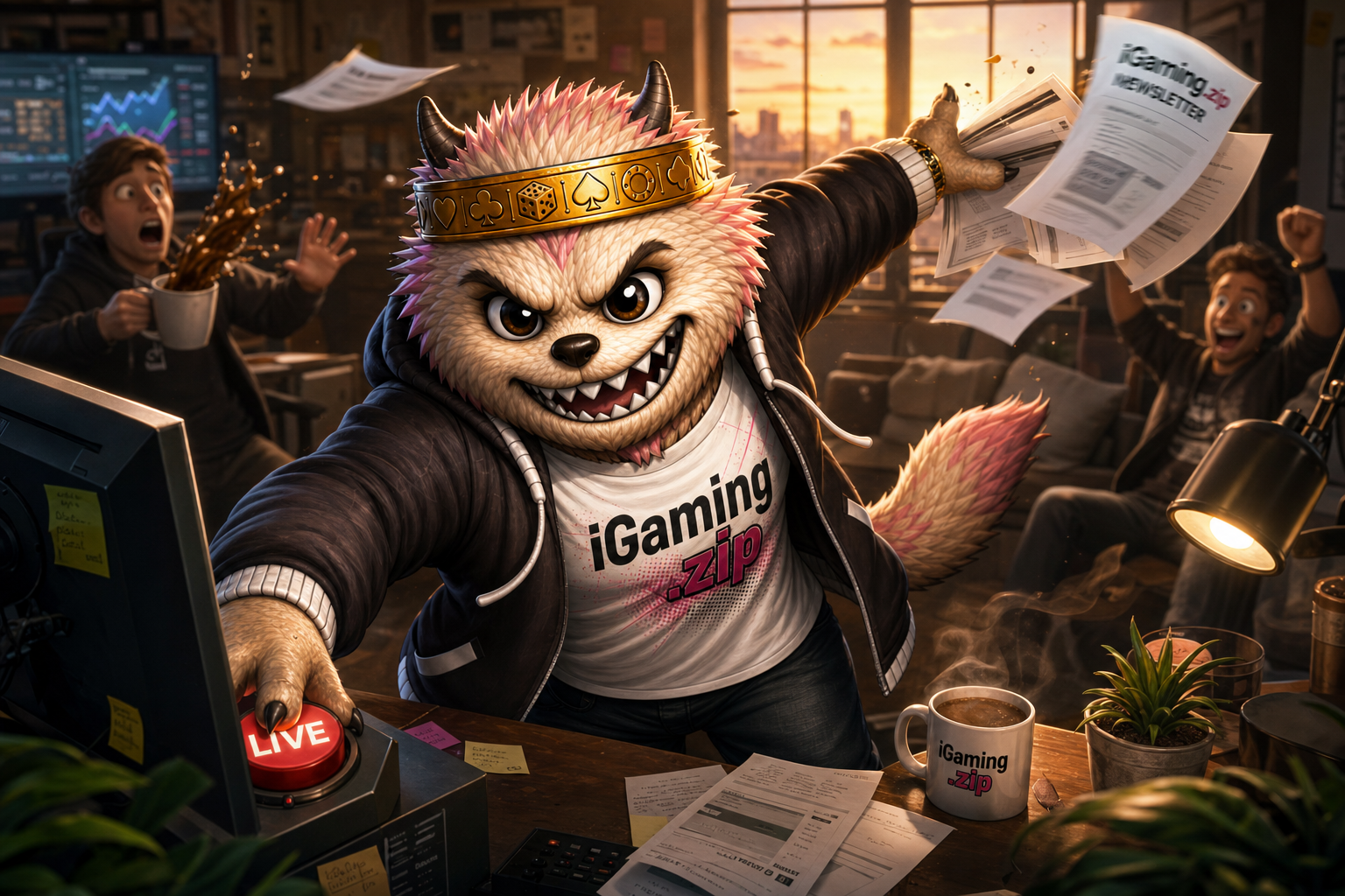 Кэш запускает iGaming.zip (коллекционный кадр)